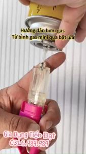 Đầu bơm gas bật lửa Bơm gas hột quẹt Gas bơm bật lửa Đầu bơm gas cho bật lửa bằng bình gas mini du lịch