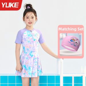 YUKE | Girls UV Protection Training One-Piece Swimsuit