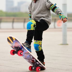 [COD]Skateboards for Kids/Adult Skateboard Four Wheeled Long Scooters For Kid Beginner Skateboards Four-Wheeled Long Skateboard For Kids Scooters Outdoor