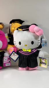 Bandai | Gấu Bông Kawaii Sanrio 35cm My Melody Kuromi Hello Kitty Có Mũ Gối Sofa Lớn Mô Hình Anime 25cm Quà Sinh Nhật Tốt Nghiệp Dành Cho Mọi Lứa Tuổi