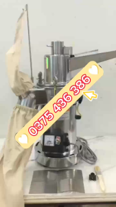 Máy xay trầm hương tam thất dược liệu 6 búa đập liên hoàn nghiền bột siêu mịn - 3000w