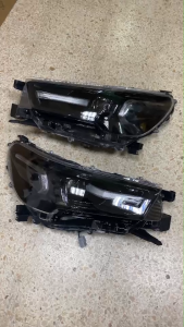 ไฟหน้า Revo 2020 2021 2022 ตัวTop ทรงห้าง สีดำล้วน ไฟLED โฉมใหม่ล่าสุด ราคาต่อคู่ มีปลั๊กสำหรับรุ่นไม่ top