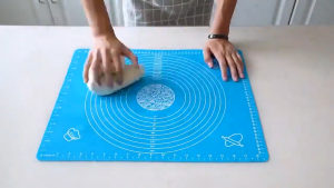 Matras Silikon Ulen Alas Adonan Kue Roti Food Grade Tebal