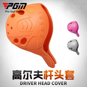 PGM Golf Club Head Cover Universal Wooden Pole Sets Club Sleeve Ball Head Sleeve Washable Protective Cover Golf
