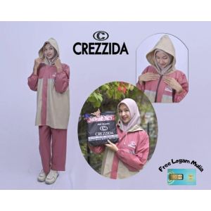 Jas Hujan Stelan Premium CREZZIDA Paling Murah Bonus Logam Mulia