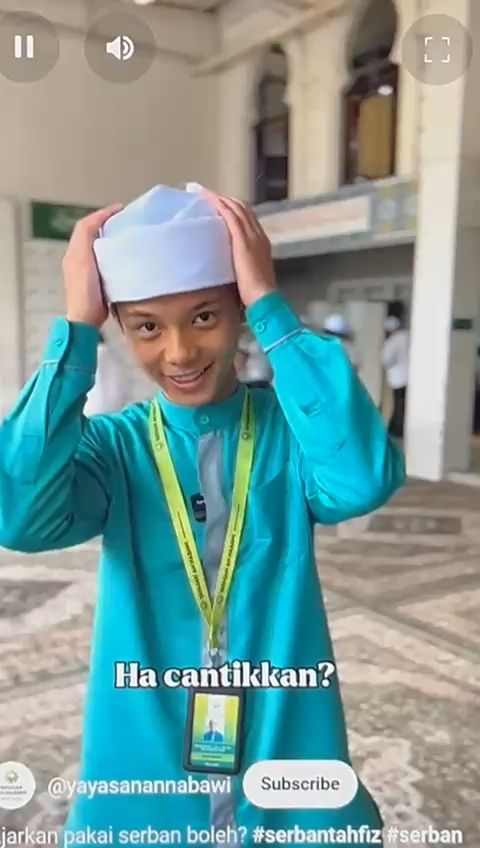 SERBAN PUTIH PELAJAR TAHFIZ/ SERBAN AL- HERA