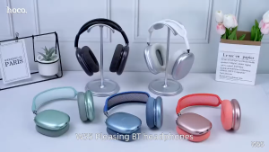 Hoco W55 หูฟังบลูทูธไร้สาย แบบครอบหู แบตอึด 90 ชม. รองรับ 3 ระบบ BT 5.4 / Aux 3.5mm / TF Card คุณภาพเสียงดี HiFi Audio