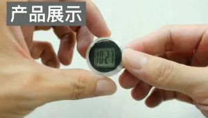 Jam Digital Tempel Sepeda Motor Time Watch Mini Anti Air / Waterproof motorcycle sticker