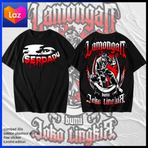 KAOS PSHT SERDADU LAMONGAN SABLON A2 FULL PUNGGUNG (A1)