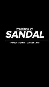 Working Sneakers For You Sandal Jepit Pria Dewasa Kulit Code R-01 Size 39 - 43