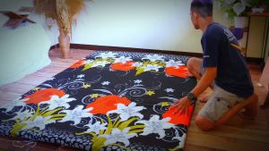 Kasur Busa Gulung/lipat Original Royal Motif Karakter karpet import LP