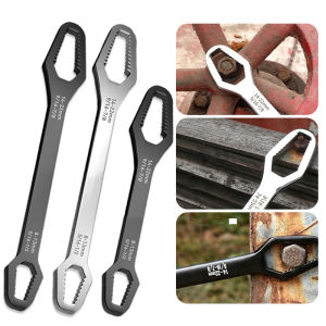 1pc 8~22mm Universal Torx Wrench Self-tightening Adjustable Glasses Wrench Board Double-head Torx Spanner Hand Tools for Factory
