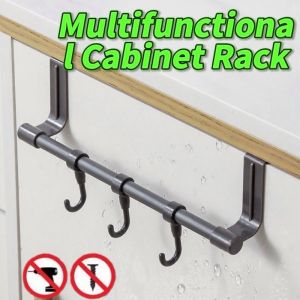 1/2pcs Stainless Steel Towel Bar Cabinet Door Towel Hanging Bar Stainless Steel Bathroom Kitchen Cabinet Door Towel Wipe Racks