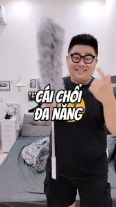 PVN69279 Chổi quét trần nhà có điều chỉnh độ dài tới 28m cây phất trần quét mạng nhện lau bụi bẩn