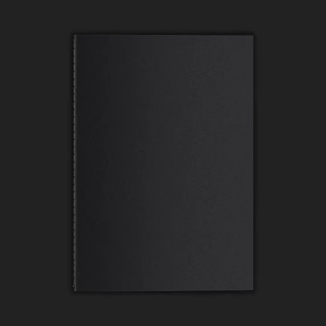 10PCS A5/B5/A4 Notebook Black/Kraft Brown Exercise Book Lines/Blank/Grid/English Inner Page Kraft Notebook DIY Sketchbook 笔记本 练习本 素描本