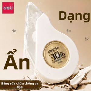 deli | Dây Dán Chỉnh Sửa Không Tiếng Ồn Vô Hình Cho Trường Học