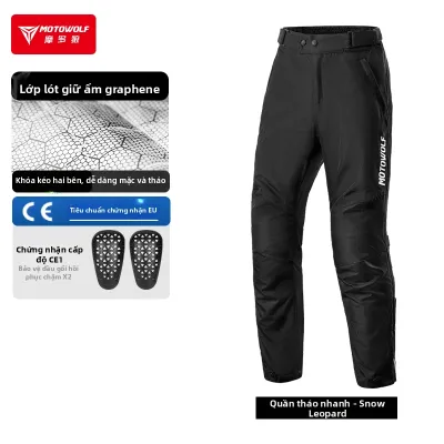 MOTOWOLF | Áo Mô Tô Chống Đổ Ấm Áp Chống Thấm Nước