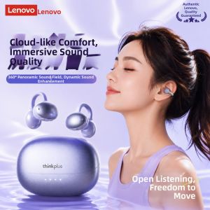 Lenovo | Bluetooth Air Conduction Sport Headphones Clip-on Wireless Long Battery