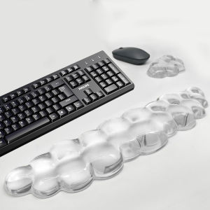 Cloud Keyboard & Mouse Wrist Rest Cloud Wrist Rest Ergonomic Keyboard and Mouse Pad Support for Pain Relief Office Computer Lapt
