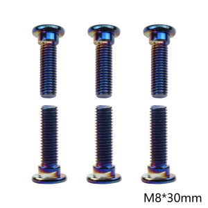 Ốc Vít Đĩa Phanh Xe Máy M8 Mạ Xanh Đen 16mm 25mm 30mm Bu Lông Caliper Phụ Kiện Motocross Phụ Tùng Độ Đa Năng