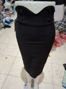 Gs rok midi span 6855 hitam