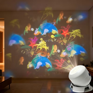 LED Ocean Projector Lamp with Dynamic Night Animal Patterns - Atmosphere Light for Room Party Decoration And Gifts