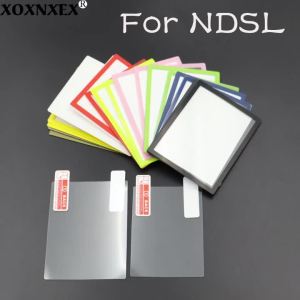 1Set For NDS Lite Upper LCD Screen Cover Lower Frame Plastic Cover&Screen Protective Film For NDSL Game Console