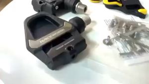 RACEWORK Siêu Nhẹ Sợi Carbon Nylon Xe Đạp Đường Bộ Bàn Đạp Tự Khóa Clipless Nền Tảng Cho SPD Vòng Bi Lớn Phụ Kiện Xe Đạp