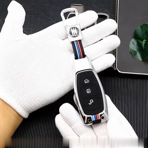 Bao Da Ốp Bảo Vệ Chìa Khóa Điều Khiển Từ Xa Phản Quang Phù Hợp Xe Ford Focus Ecosport Fiesta Ranger