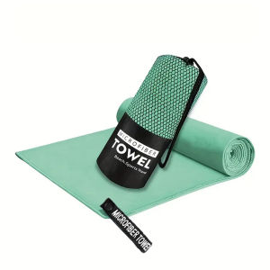 Khăn Microfiber Siêu Thấm Hút Nhanh Khô Dùng Cho Thể Thao Ngoài Trời Du Lịch Yoga Tắm Biển - Khăn Thể Thao Chất Liệu Mềm Mại