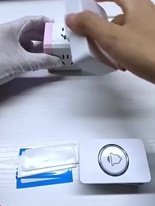 One Battery Lasts for One Year: 4 Levels of Volume Adjustment Musical Doorbell