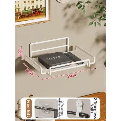XIANXINGREN | No-Drill Router Mounting Shelf for TV Boxes WiFi Storage