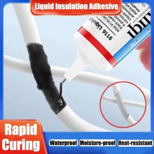 15/60ML Liquid Glue Electrical Insulation Paste Wire Cable Coat Fix Line Glue Home Electric Line Repair Insulation Sealant