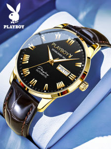 Playboy(Playboy) | Automatic Waterproof Business Simple Leather Mens Watch