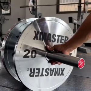 XMASTER Calibrated Steel Powerlifting Plate Chromed IPF standard Fitness Strength gym ROGUE ELEIKO
