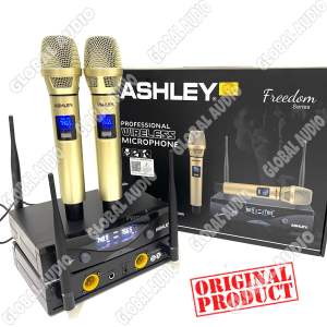 Microphone Wireless Freedom Ashley Original 2bh Microphone Wireless ASHLEY FREEDOMS Murah Bagus Bestseller ( Bisa COD )