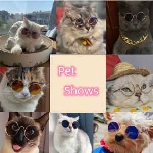 แว่นกันแดดตาแมวมีสไตล์สำหรับเพื่อนมีขนของคุณ-เหมาะสำหรับภาพถ่ายตลกและอุปกรณ์ประกอบฉาก