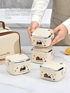 MEYGOROOM | Microwave-Safe Insulated Lunch Box 316 Stainless Steel