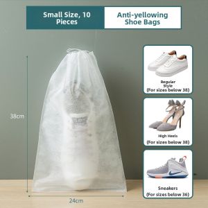 SIVASS | Dustproof Dehumidifying Anti-mold Shoe Bag for White Shoes