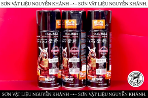 Sơn Xịt Samurai 29/109A Đen Mờ 400ml – Sơn Xe Máy Kim Loại Nhựa Nhanh Khô Bám Tốt Không Bóng