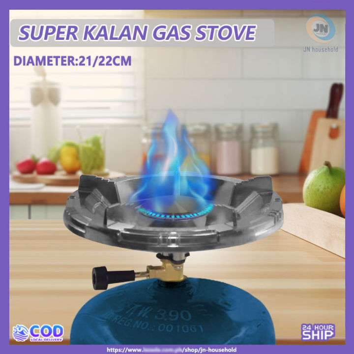 Super Kalan Burner Gasulette Burner Gas Stove Head Original Single burner Aluminum Single burner gas stove Portable Butane Gas Stove Camping Stove Suitable for family cooking and camping