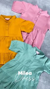 Milea Dress Anak Lucu Simple by Ichigobaby: Baju Akikah & Muslim Lebaran