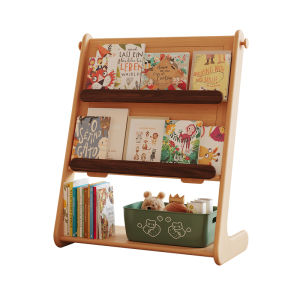 SHAONIANYUSHU | Solid Wood Bookcase and Storage Shelf