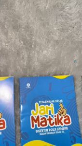 Buku Anak Pengenalan Dasar Jarimatika / Disertai Pengenalan Gambar