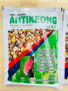 Moluskisida ANTIKEONG 65 WP dari YANNO PESTICIDES