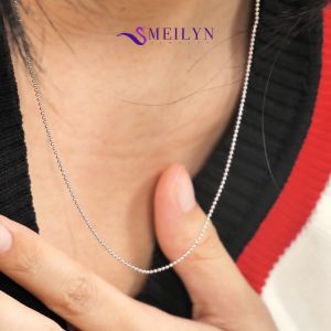 MEILYN Kalung Biji Lada Perak Panjang 45cm Kokot U 0212210204