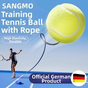Single Person Tennis Training Rebounder With Elastic Rope Base