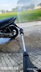 Máy rửa xe áp lực cao 3500W gia đình cao áp may rua xe may ap luc cao máy bơm rửa xe mini rửa máy lạnh Futa C04B4 15M áp lực cao máy xịt rửa xe