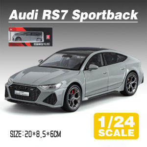 LEO 1:24 Audi RS7 Sportback Diecast Model Car Alloy Cars Toys Collection Gift For Kids Boy Girl