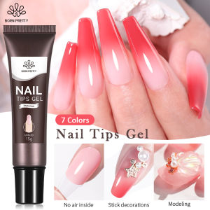 เล็บปลอม 15กรัม สำหรับเด็กขาวดี อุปกรณ์ LED UV เจลเคลือบเงา สุขภาพสำหรับผู้เด็ดกวน